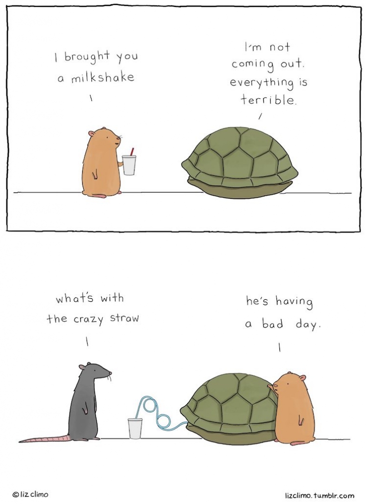 20 New Adorable Animal Illustrations by Artist and Animator Liz Climo