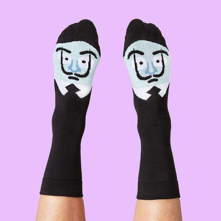 Chattyfeet Artist Socks Portrait Socks