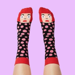 Wear These Artist Portrait Socks to Feel Creative Head-to-Toe