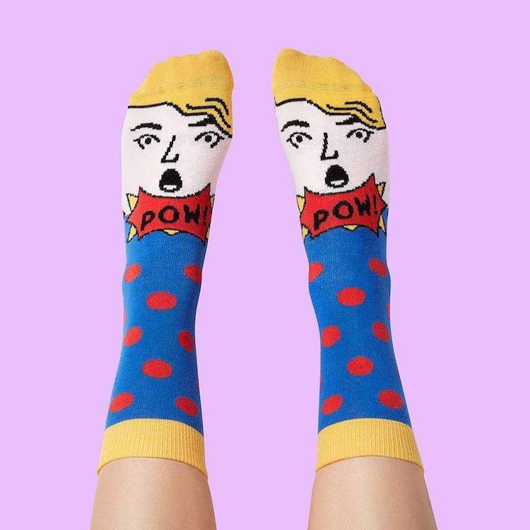 Chattyfeet Artist Socks Portrait Socks