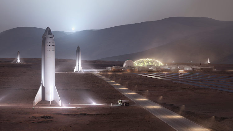 SpaceX - Mars Base