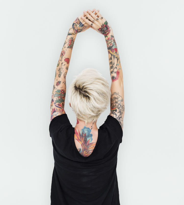 bold tattoos for women