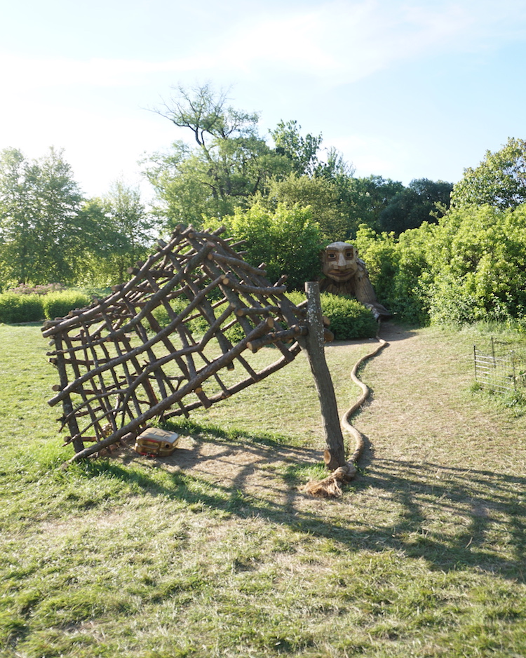 Arboreto Morton Esculturas de Madera Escultura Trolls Thomas Dambo