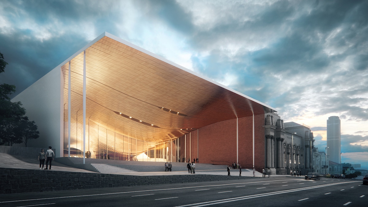 Zaha Hadid Architects - Sverdlovsk Philharmonic Concert Hall Render