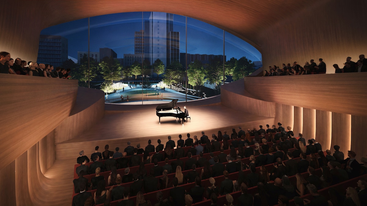 Zaha Hadid Architects - Sverdlovsk Philharmonic Concert Hall Render