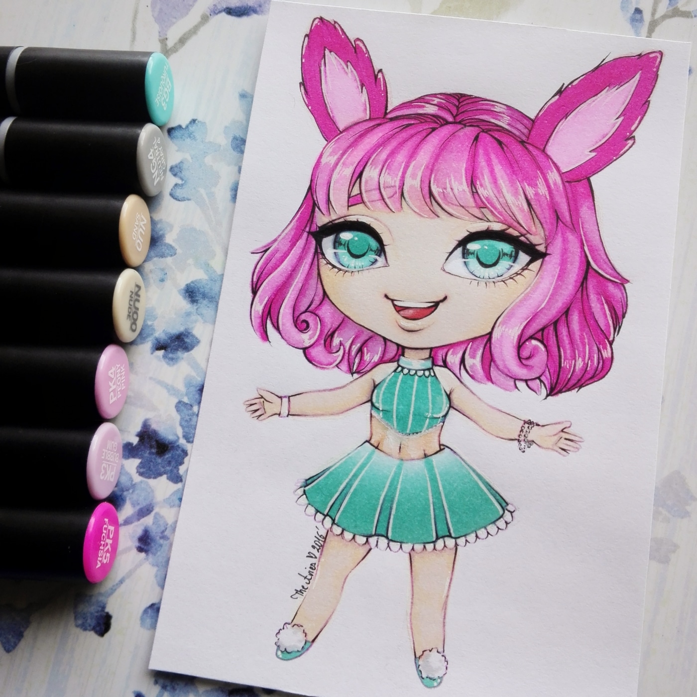 How to Draw Using Alcohol Markers