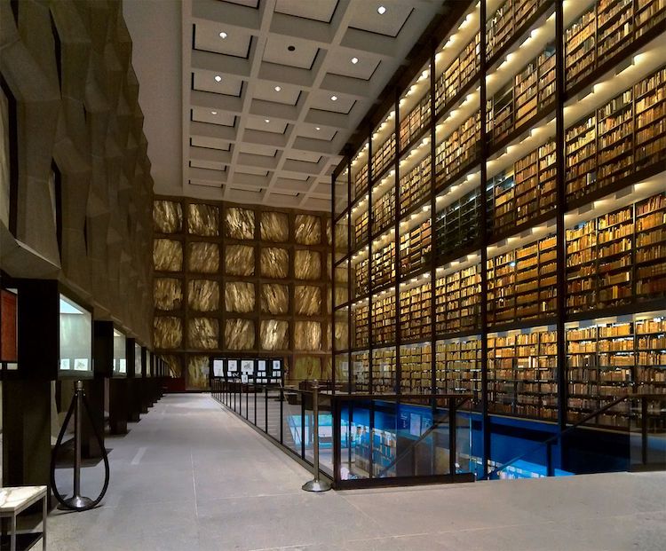 Biblioteca Beinecke de Manuscritos y Libros Raros en Yale