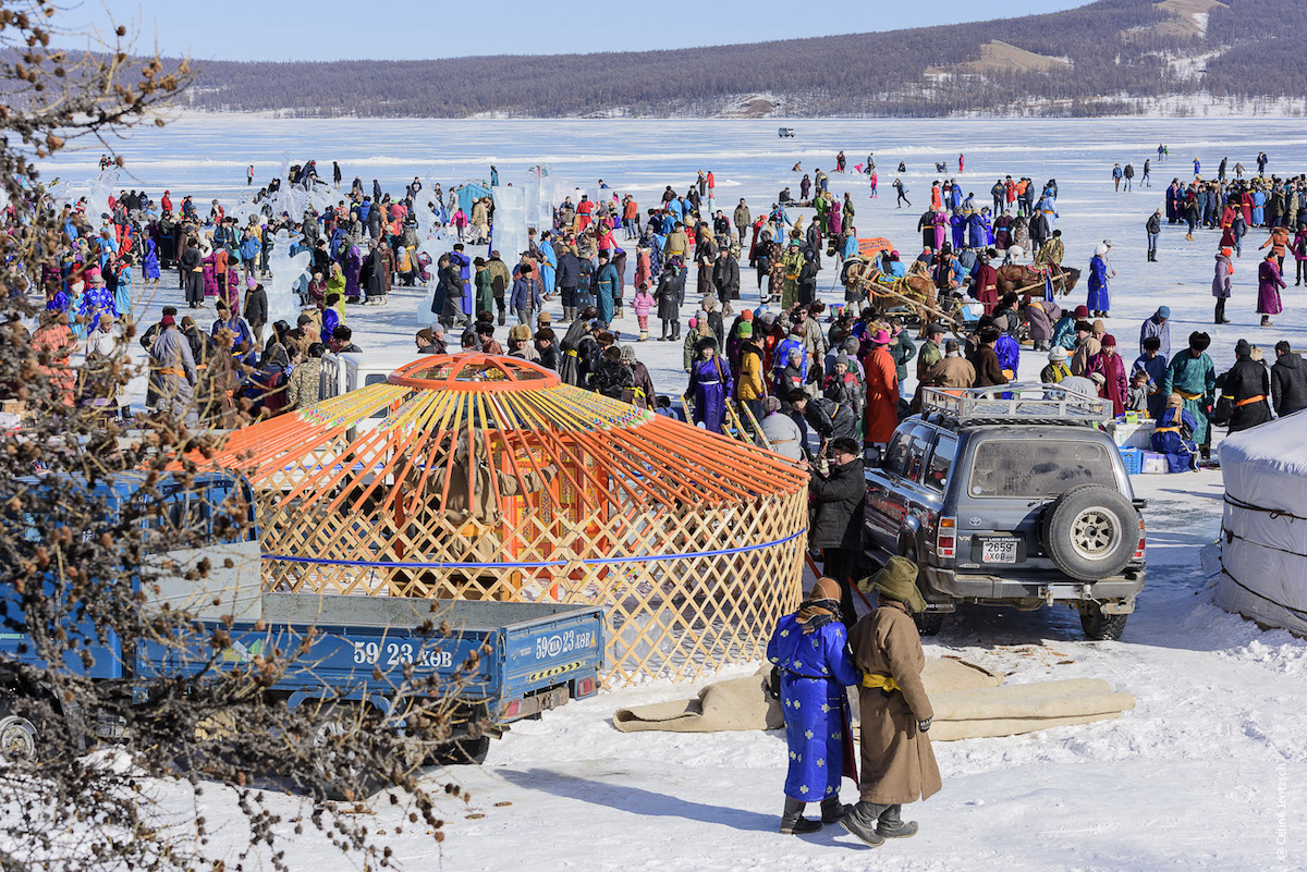 Ice Festival in Mongolia Photographed by Celine Jentzsch