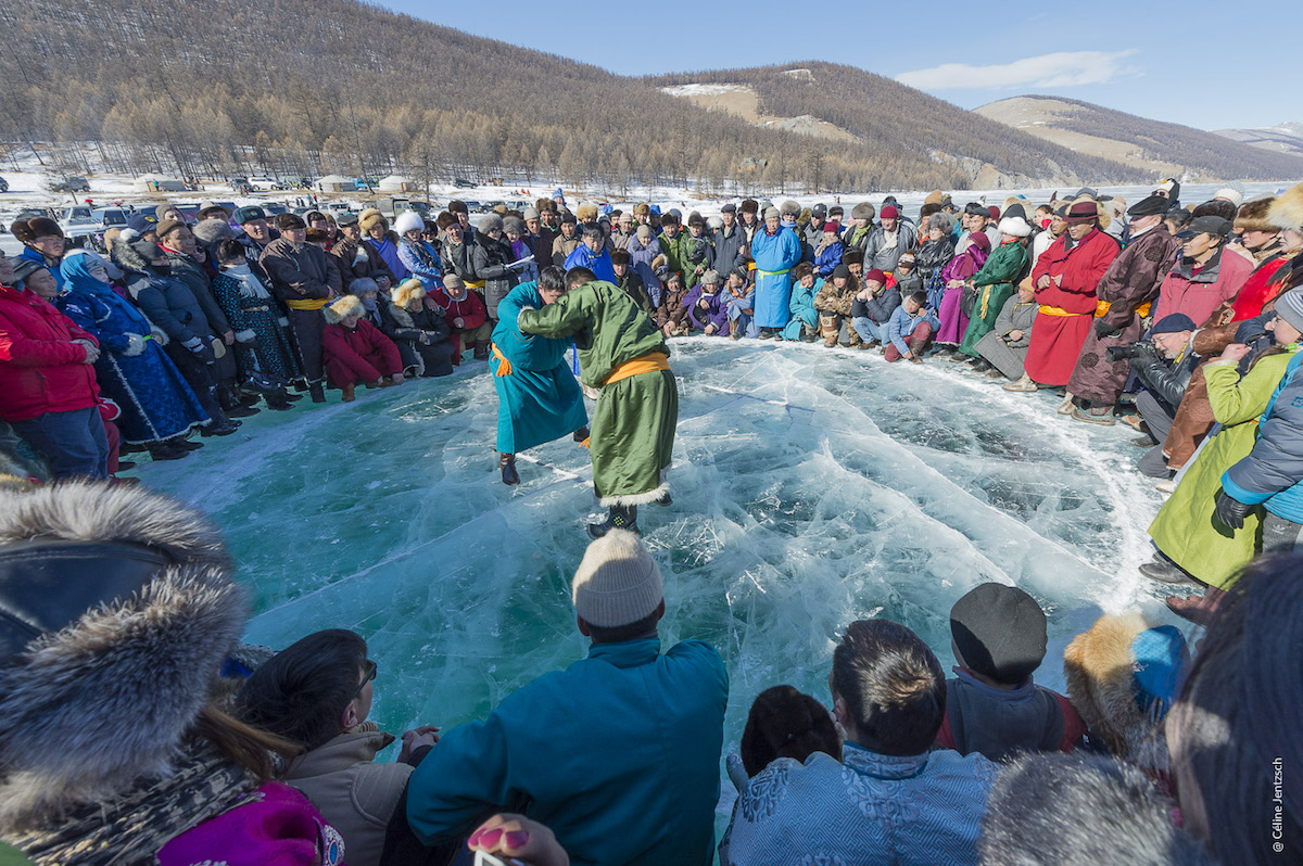 Ice Festival in Mongolia Photographed by Celine Jentzsch