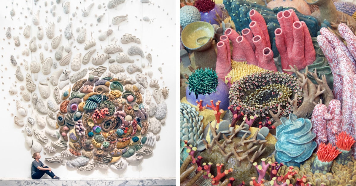 Confluence (Our Changing Seas V), a Large-Scale Ceramic Coral Reef