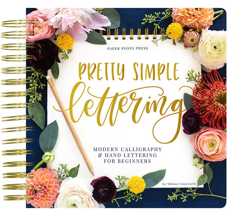 Fairly simple lettering book 