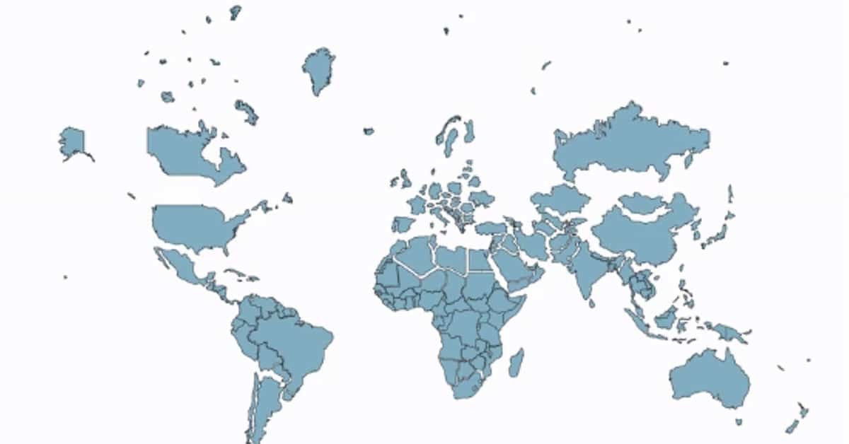Did You Know The World Map You Grew Up With Is Wrong