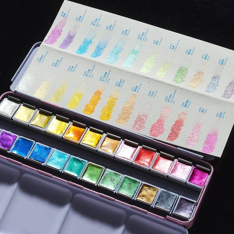 Glitter Watercolor Set