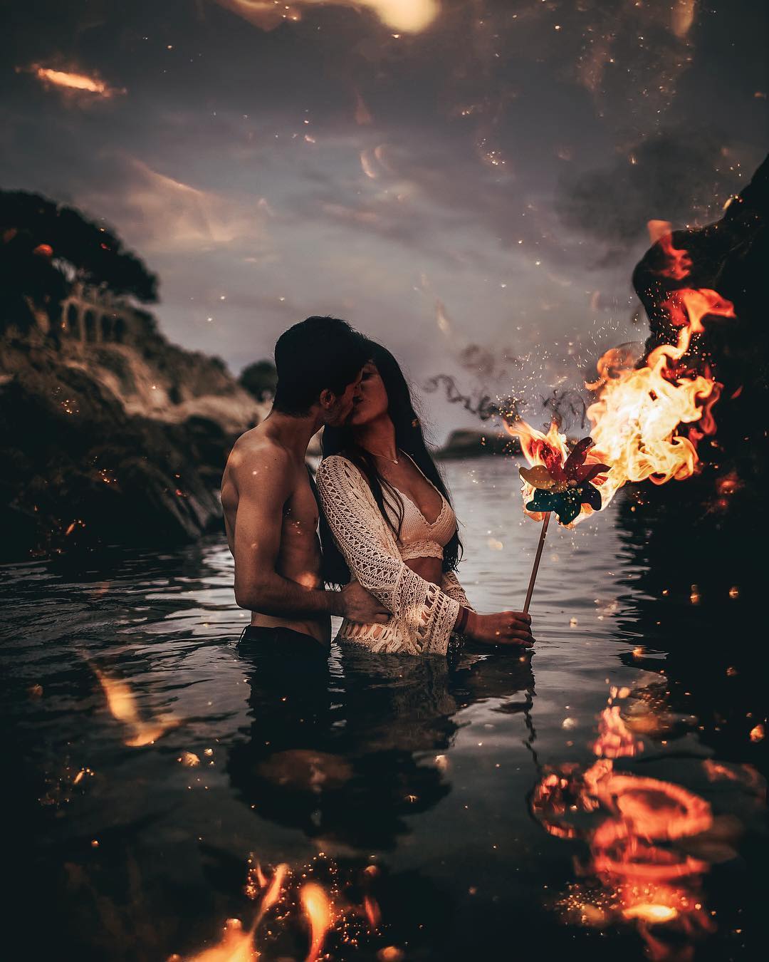 Dramatic Fantasy Portrait Photography The Alluring Beauty Of The Water