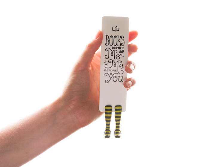 MyBOOKmark Leg Bookmarks