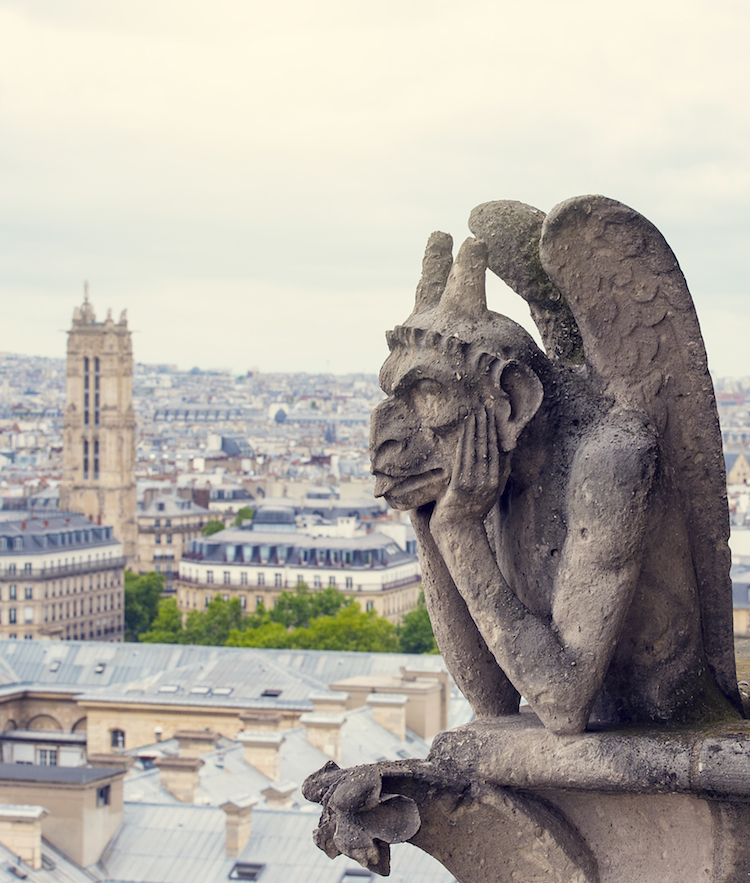Original is from the Notre Dame Cathedral Gargoyle Downspout Functional