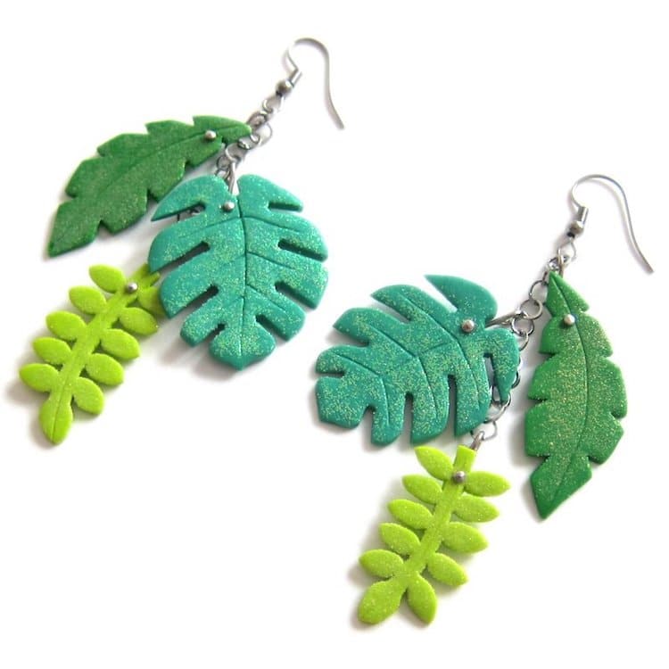 modeling clay jewelry