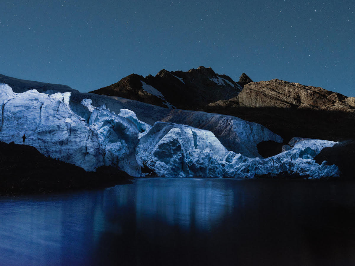 Fotografías de Glaciares con Dron por Reuben Wu