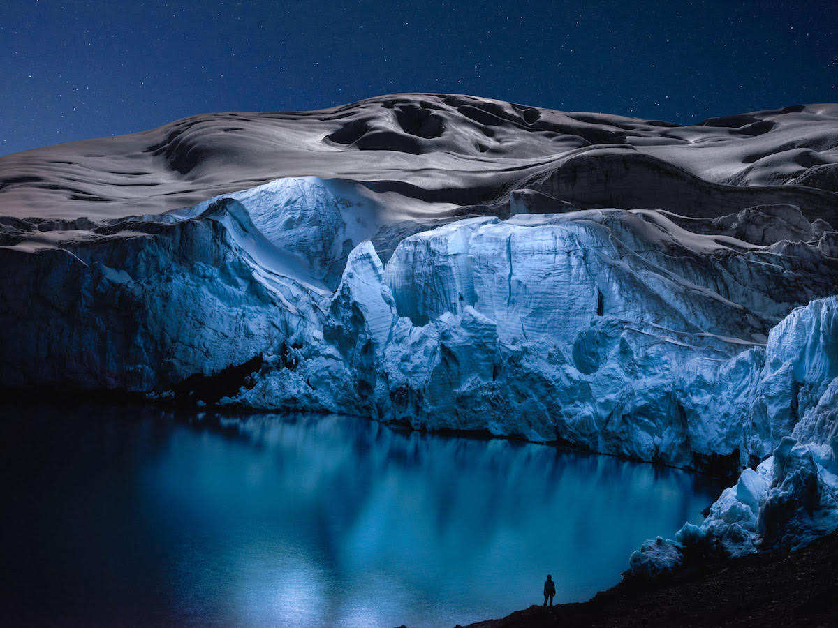 Fotografías de Glaciares con Dron por Reuben Wu