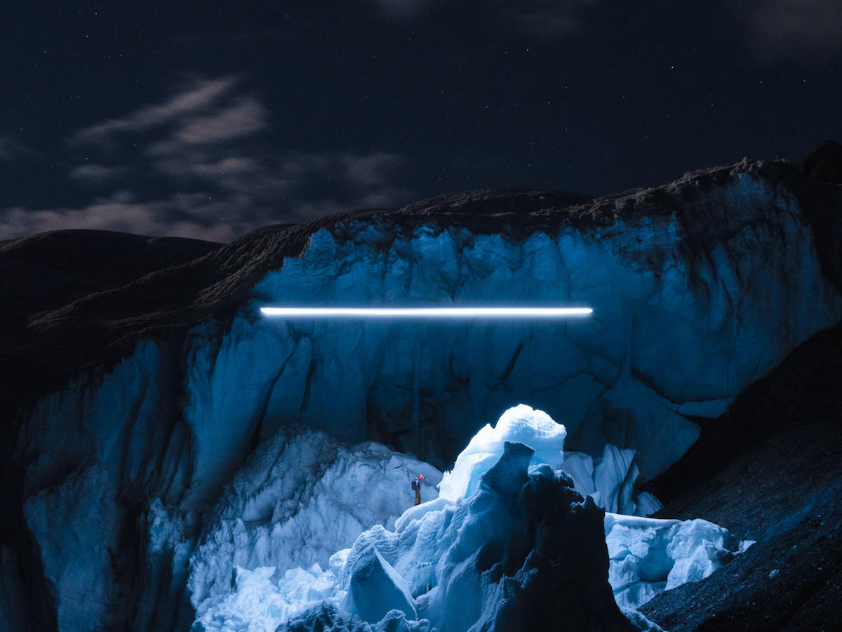 Fotografías de Glaciares con Dron por Reuben Wu