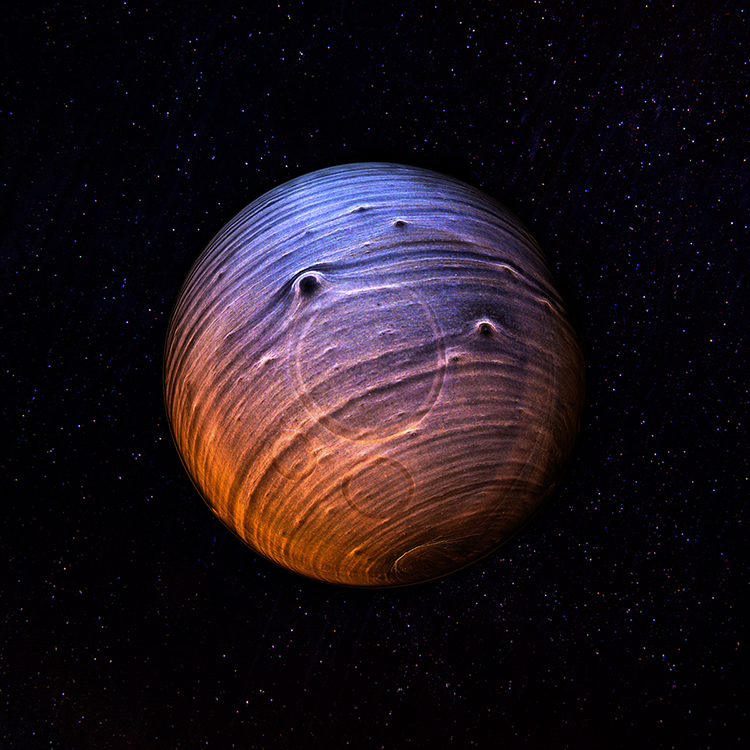 Whisky Escocés Planetas Extraterrestres Fotografía por Ernie Button