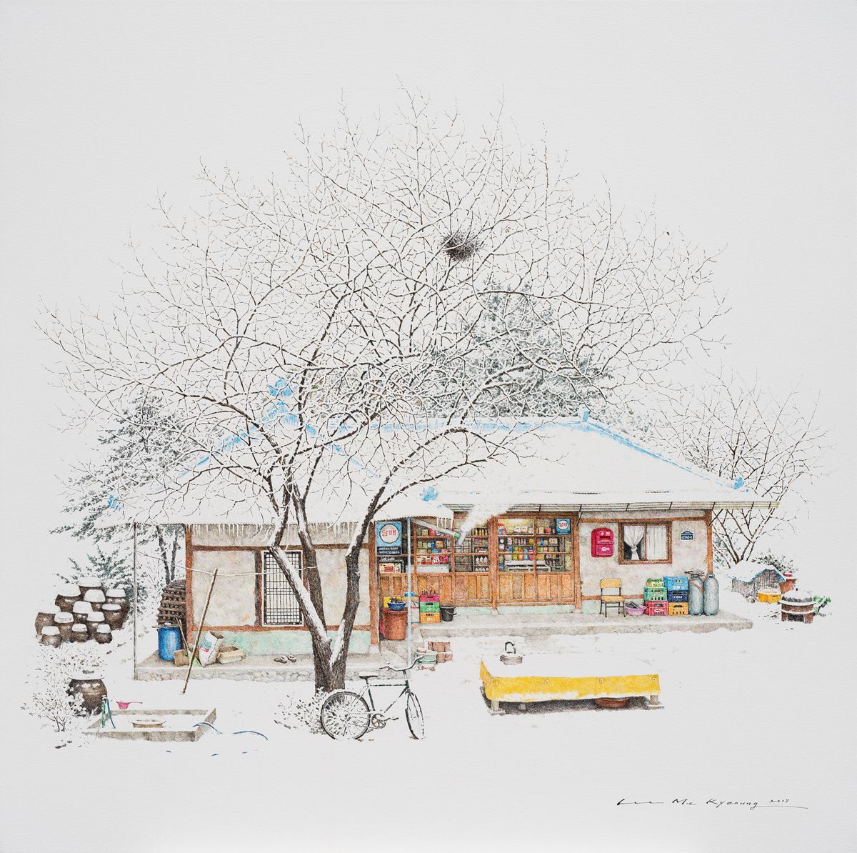 South Korean Convenience Store Drawings by Me Kyeoung Lee