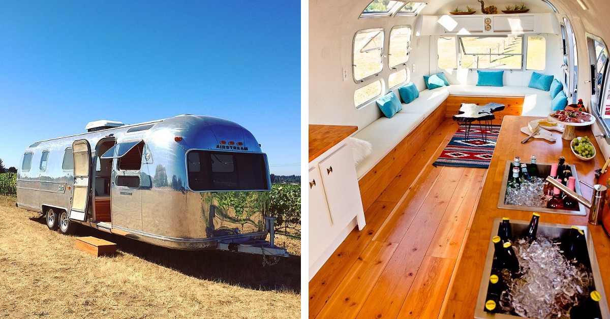 You Can Rent This Refurbished Retro Airstream Trailer For