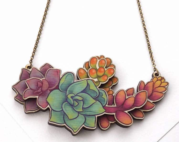 Succulents Succulent Gifts Succulent Jewelry