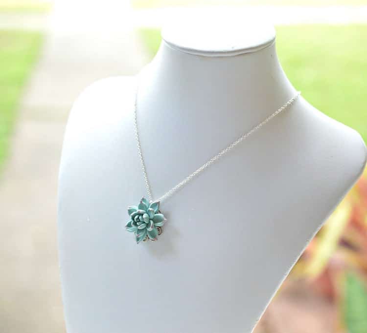 Collier Succulente 