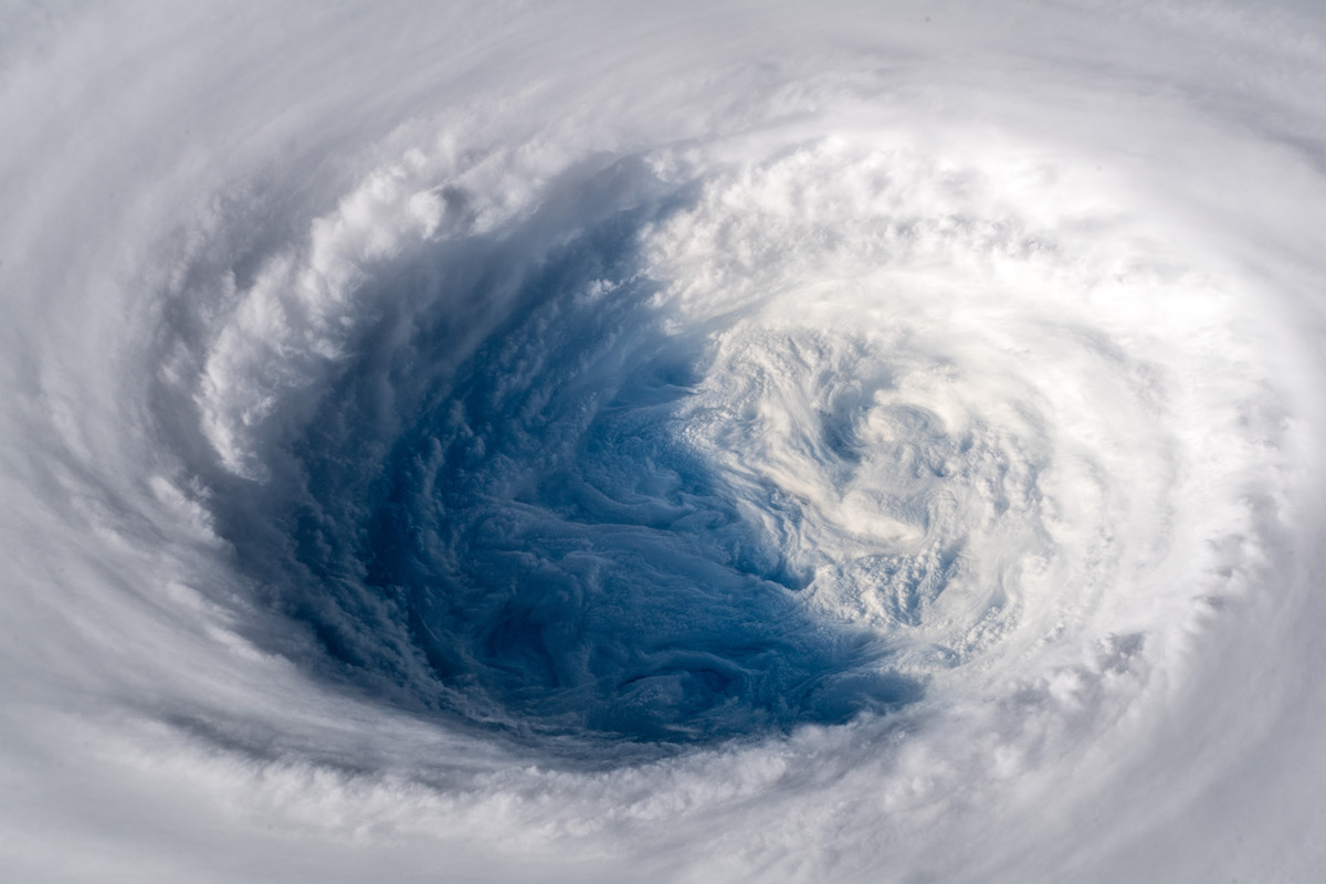 Super Typhoon Trami by Alexander Gerst from ESA