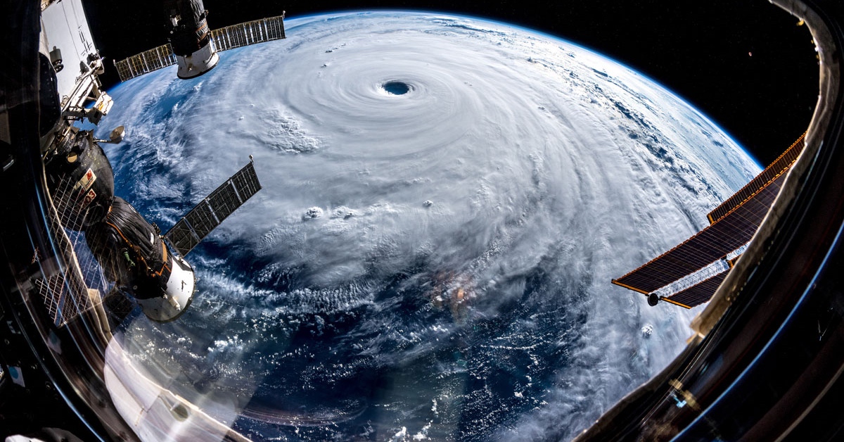 4 Incredible Photos Of Super Typhoon Trami Taken From Outer Space