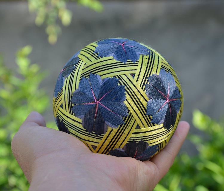 Embroidered Temari Balls Japanese Embroidery