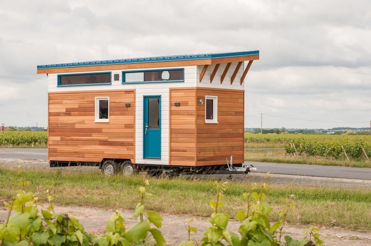 Stylish 140 Foot Tiny Home On Wheels Boasts Two Full Bedrooms