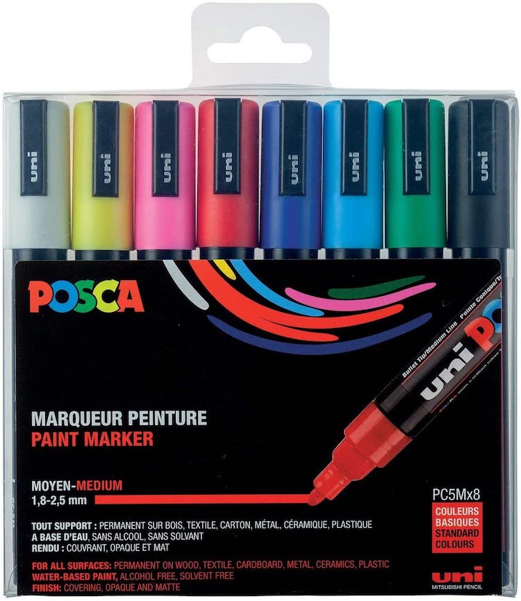 Marcadores de pintura Uni-Posca