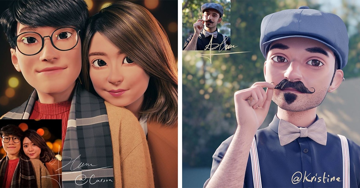 3d Artist Transforms Strangers Into Pixar Like Cartoon Characters