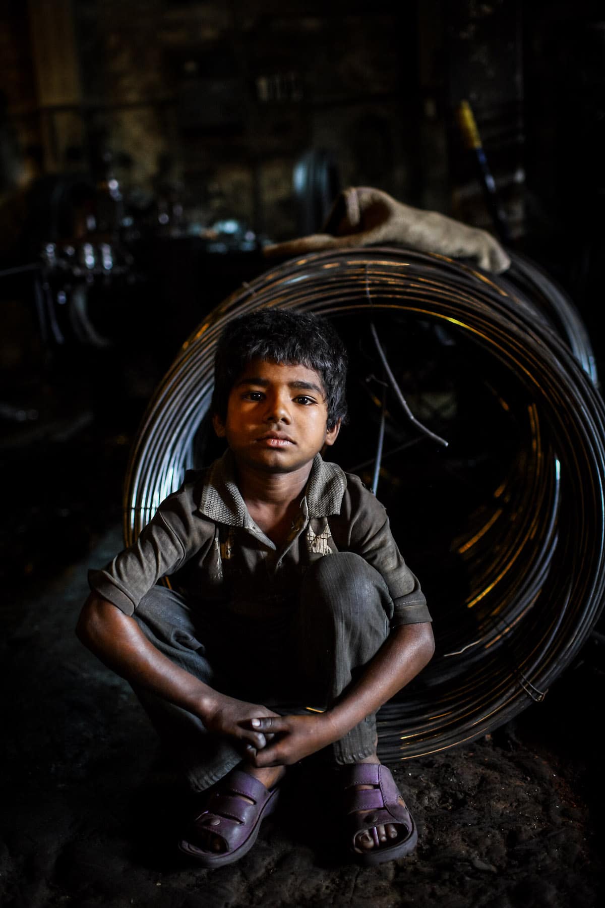 Child Laborer GMB Akash Photojournalist