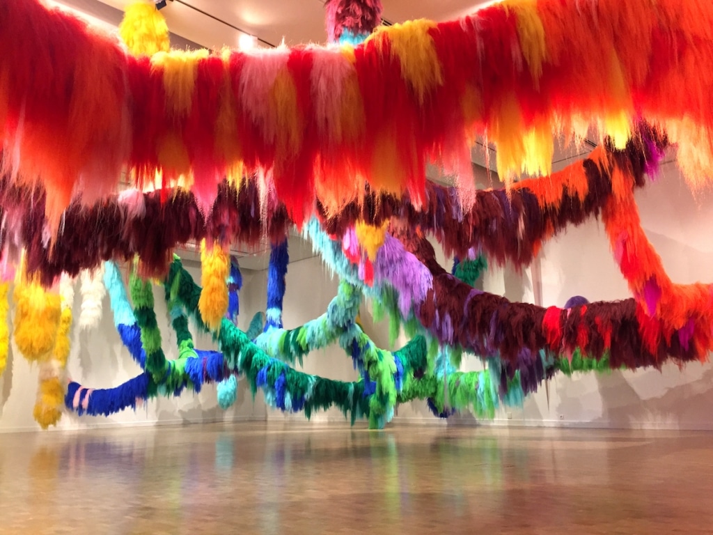 Icelandic Artist Creates Enormous Installations Using Hair