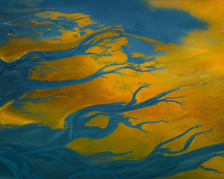 Aerial Photo of Namibia's Landscape by Leah Kennedy