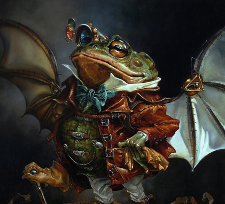 Disney Characters Oil Paintings by Heather Theurer