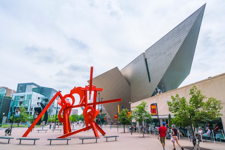 Famous Museum Architecture Famous Museums Denver Art Museum 