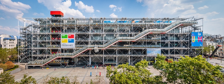 Famous Museum Architecture Famous Museums Pompidou