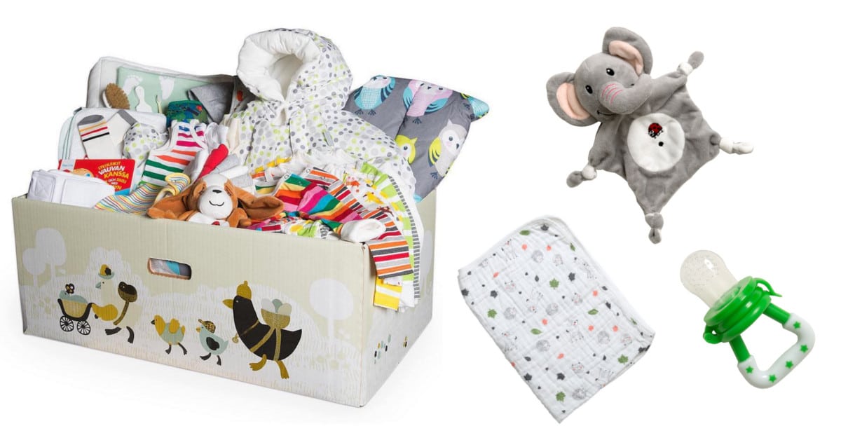 Koor uitvinding Moderniseren The Kela Baby Box, a Newborn Supply Kit Given to Finnish Parents