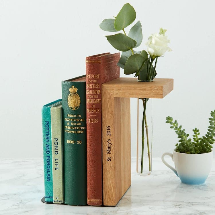 Wooden Bookends