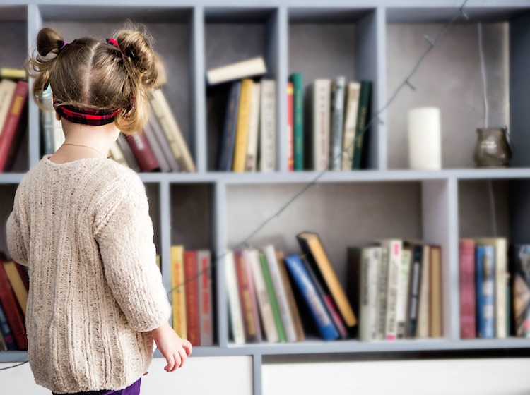 Literacy Study Growing Up With Books Home Library