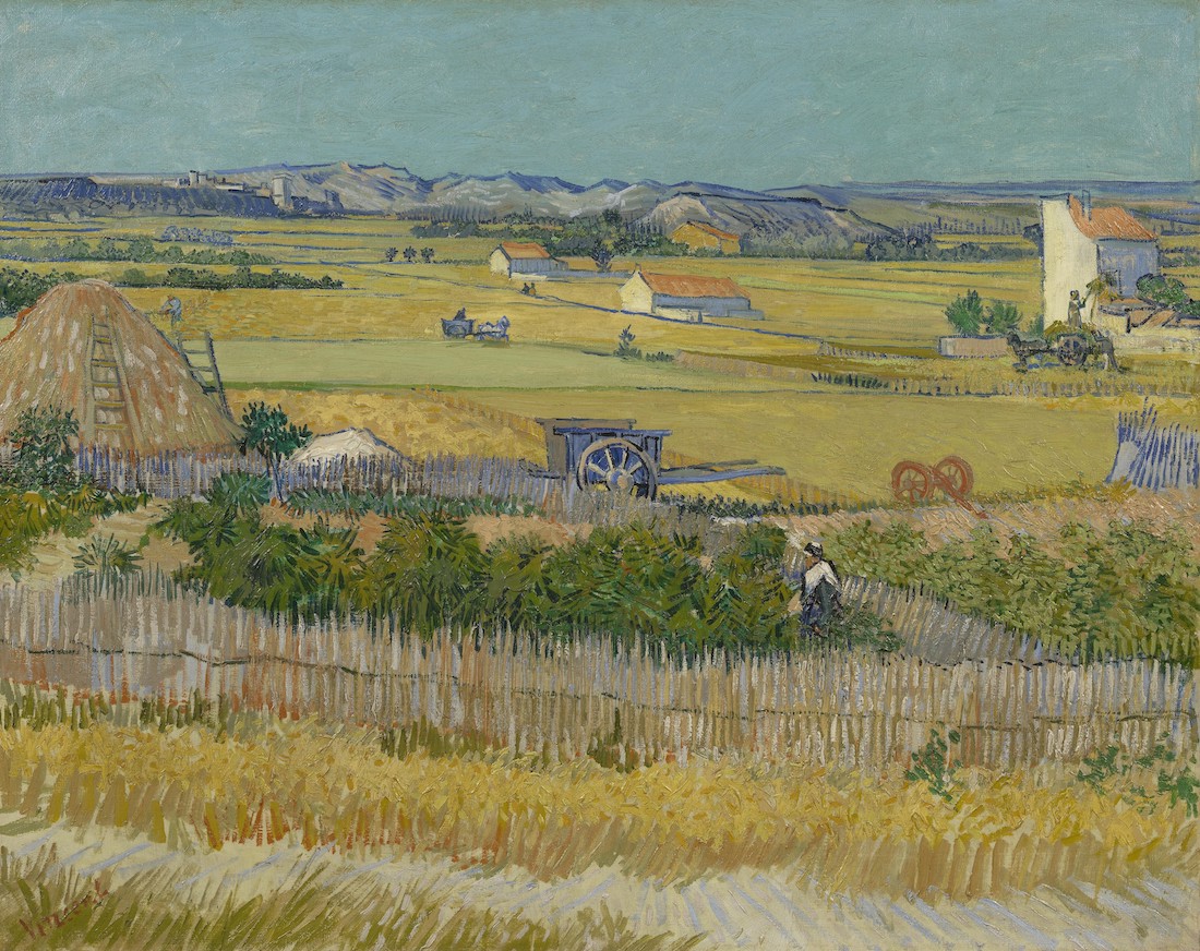 David Hockney Van Gogh Joy of Nature Van Gogh Museum Hockney Exhibit