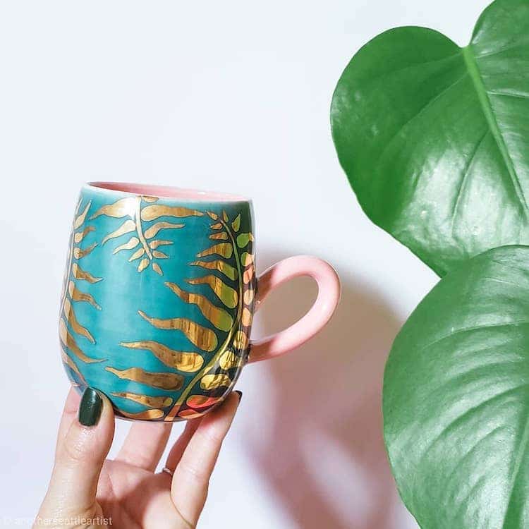 Ceramic Mugs by Silver Lining Ceramics