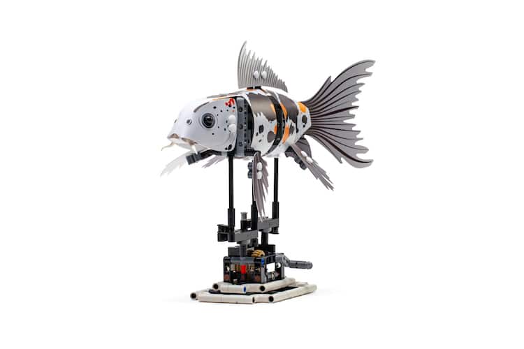 lego moving fish