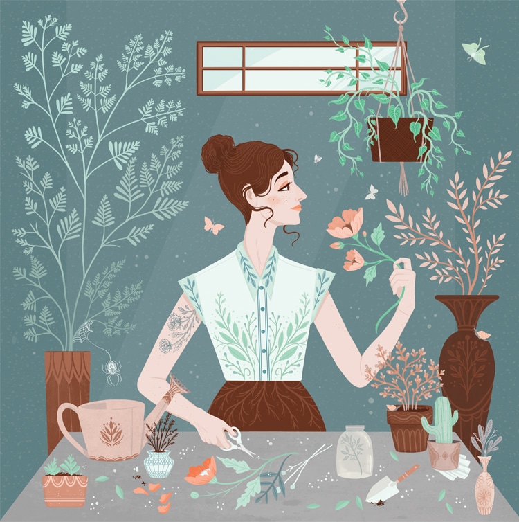 Digital Illustration Art by Lisa Perrin