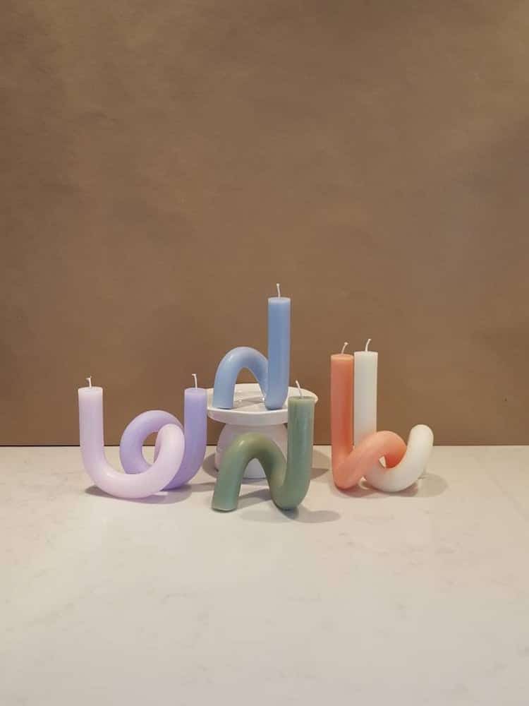 Curly Candles