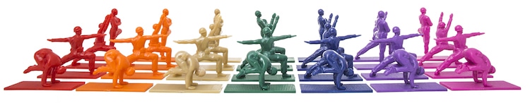 Rainbow Joes Yoga Joes Toys for Grown-Ups